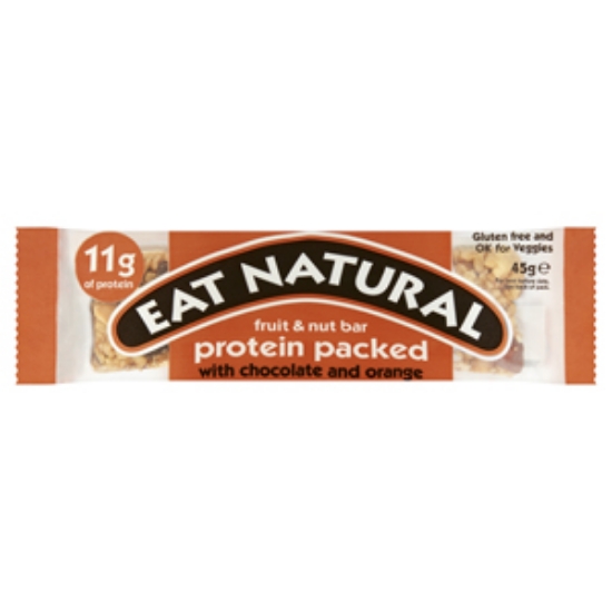 Picture of Eat Natural Protein Choc & Orange Bar 45g x12